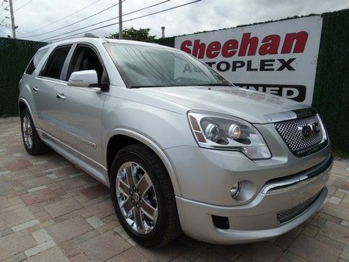 2011 gmc acadia one owner - denali nav dvd lthr skyscape roof! automatic 4-door