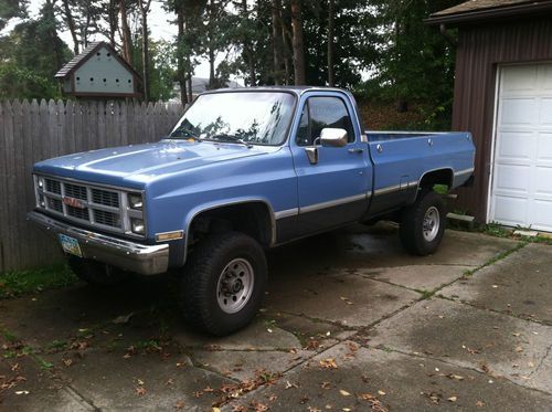 1987 gmc high sierra 4x4 3/4 ton