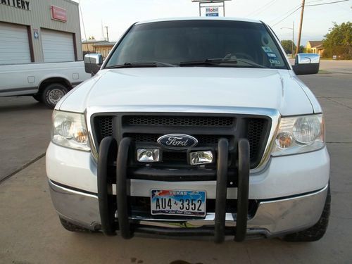POLICE AUCTION 2005 WHITE FORD F-150 XLT TRITON CREW CAB 4-DOOR NO RESERVE!, image 3