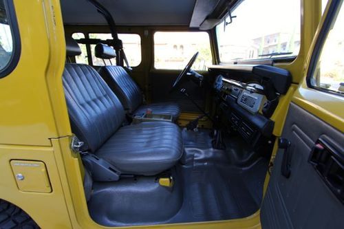 1982 Toyota Land Cruiser FJ40 100% rust free California truck P steering and AC, image 16