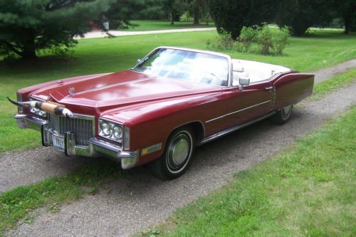 1972 cadillac eldorado convertible