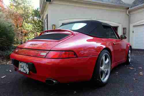 1996 Porsche 911 Carrera Convertible 2-Door 3.6L, image 3