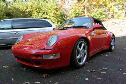 1996 Porsche 911 Carrera Convertible 2-Door 3.6L, image 5