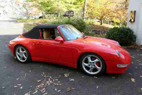 1996 Porsche 911 Carrera Convertible 2-Door 3.6L, image 7