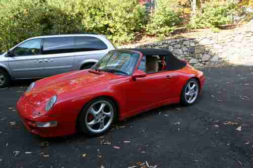 1996 Porsche 911 Carrera Convertible 2-Door 3.6L, image 8