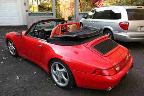 1996 Porsche 911 Carrera Convertible 2-Door 3.6L, image 10