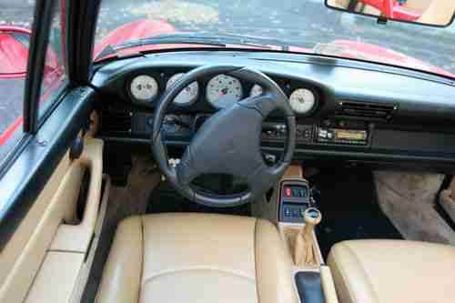 1996 Porsche 911 Carrera Convertible 2-Door 3.6L, image 11