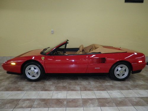 1989 ferrari mondial t cabriolet 30k,major service done,documented