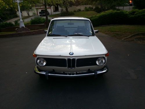 1973 bmw 2002 tii - original california sunroof car