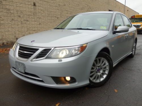 Saab 9-3 sport cold weather package heated leather clean sunroof no reserve