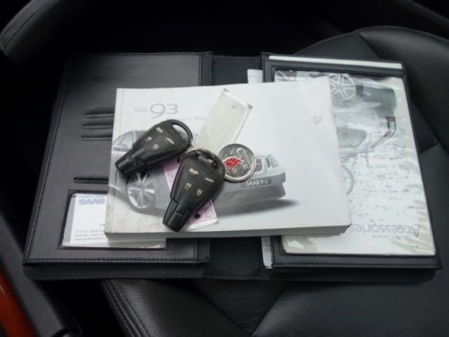 SAAB 9-3 SPORT COLD WEATHER PACKAGE HEATED LEATHER CLEAN SUNROOF NO RESERVE, image 65