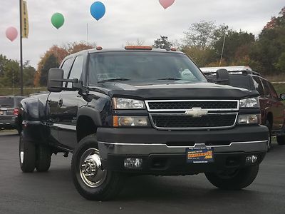 2007 chevy silverado 3500 classic lt 4x4 crew diesel duramax dually drw allison