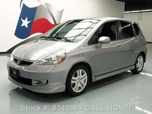 2008 honda fit sport paddle shift spoiler alloy wheels texas direct auto