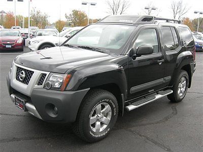 2012 nissan xterra s 4x4, black/charcoal, running boards, nice, 6288 miles