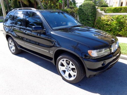 Florida 02 X5 4.4L SUV Clean Autocheck History All Wheel Drive No Reserve LQQK !, image 14