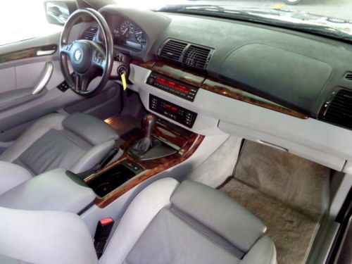 Florida 02 X5 4.4L SUV Clean Autocheck History All Wheel Drive No Reserve LQQK !, image 17