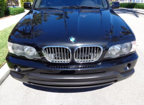 Florida 02 X5 4.4L SUV Clean Autocheck History All Wheel Drive No Reserve LQQK !, image 35