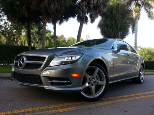 Cls550 with 4052 miles, navi, premium pkg, amg styling&amp; wheel pkg, rear camera