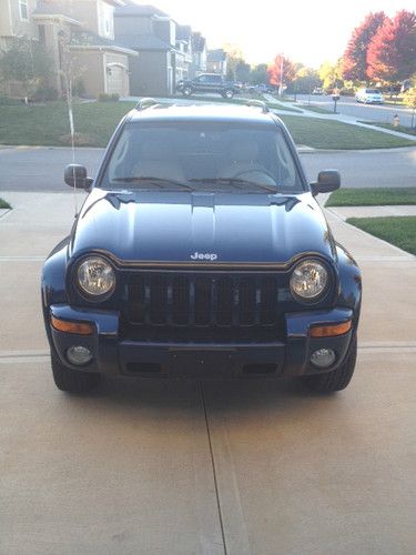 2004 jeep liberty limited sport utility 4-door 3.7l