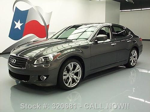 2011 infiniti m37 sport sunroof nav rear cam 20&#039;s 24k texas direct auto