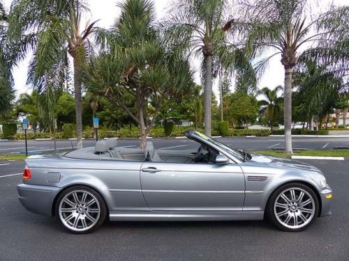 Excellent 2004 bmw m3 convertible - smg transmission, 19&#034; wheels, clean carfax