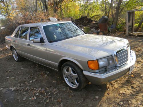 1988 mercedes-benz 420sel, sport sedan, 4.2l v8, super nice !