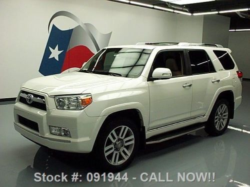 2012 toyota 4runner ltd 4x4 sunroof nav rear cam 15k mi texas direct auto