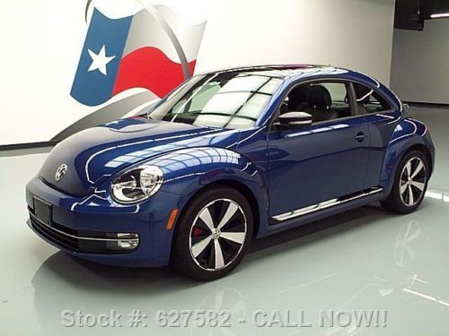 2012 volkswagen beetle turbo htd seats sunroof nav 22k texas direct auto