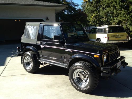 1990 suzuki samurai 4x4 original paint rust free low miles