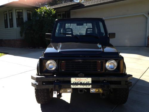 1990 SUZUKI SAMURAI 4X4 ORIGINAL PAINT RUST FREE LOW MILES, image 6