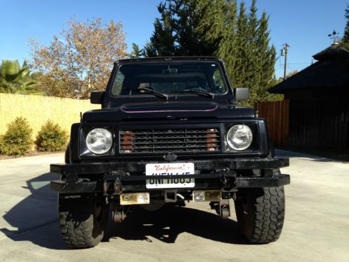 1990 SUZUKI SAMURAI 4X4 ORIGINAL PAINT RUST FREE LOW MILES, image 12
