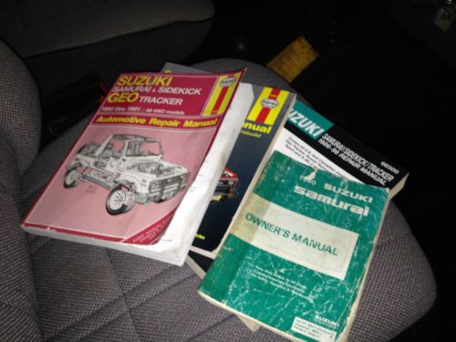 1990 SUZUKI SAMURAI 4X4 ORIGINAL PAINT RUST FREE LOW MILES, image 17