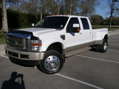 2008 ford f450 king ranch 4x4 6.4 powerstroke  w/ navigation  clean carfax