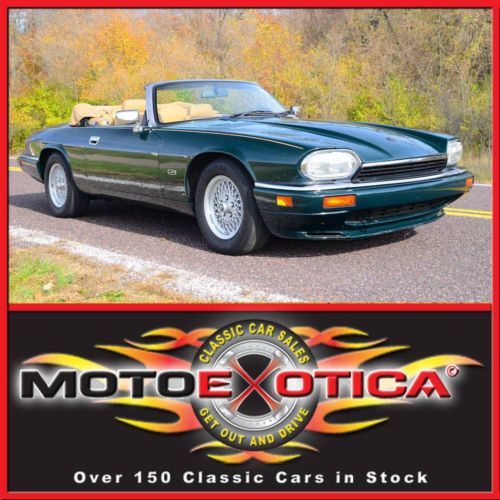 1994 jaguar xjs convertible-17,106 actual miles- same owner for 13 yrs- lqqk!!!!