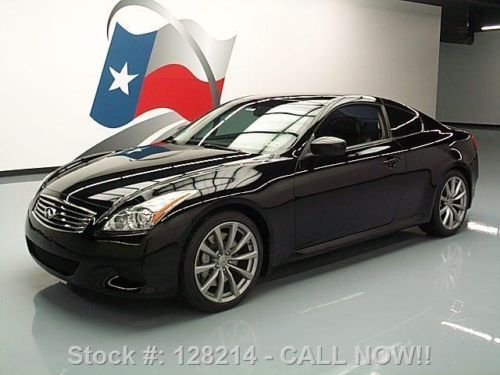 2008 infiniti g37 sport coupe auto leather sunroof 41k texas direct auto