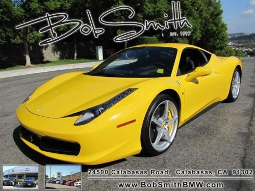 2013 ferrari 458 italia coupe 2d