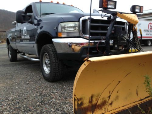 2002 ford f250 v10 4x4 , 9&#039;-6&#034; fisher ez-v plow