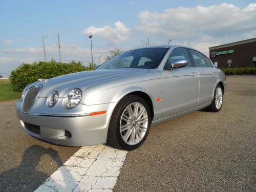 2008 jaguar s type satin edition clean carfax one owner heated seats