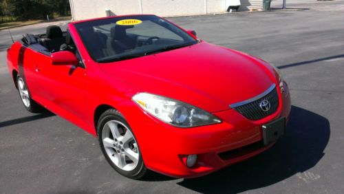 2006 toyota solara se convertible 2-door 3.3l