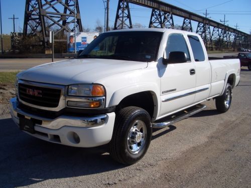 2003 gmc sierra 2500hd extended cab 4x4 fleet owned very clean and runs great!