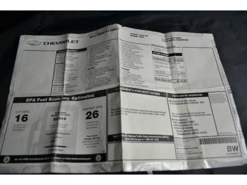 w/1LT Manual Coupe 6.2L CD Locking/Limited Slip Differential Rear Wheel Drive, image 32