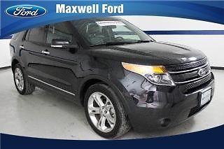 13 ford explorer fwd 4dr limited leather, remote start, ford certified pre own