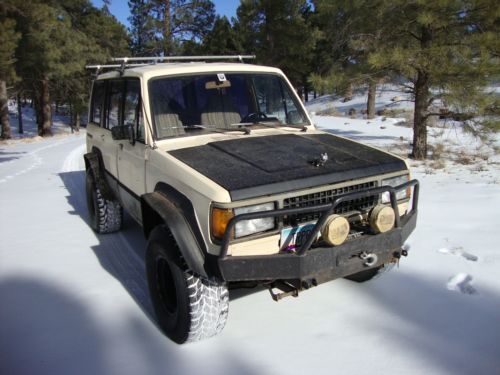 1988 isuzu trooper for parts or repair