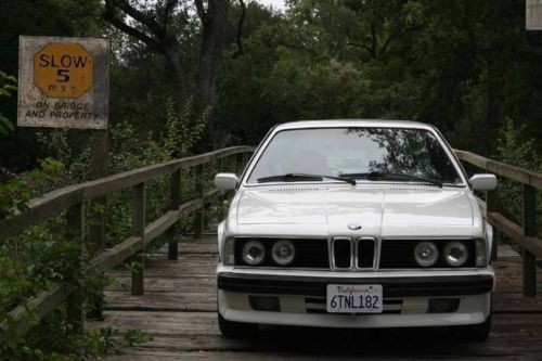 1989 bmw 635csi w/ m-tech package fully restored