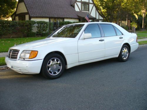 Stunning california rust free mercedes benz 600 sel original msrp $136,600 look