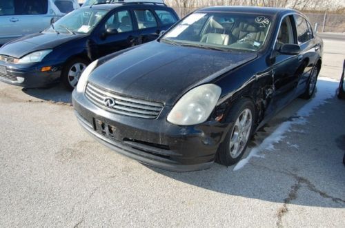 G35 4dr leather loaded damaged automatic like maxima sunroof fix