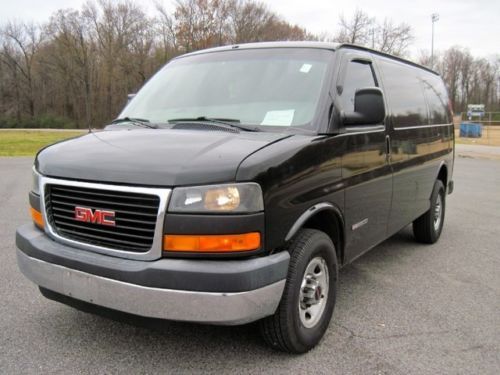 05 gmc savana 2500 cargo van 138 wb black one owner carfax