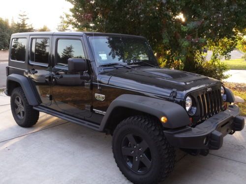 2012 jeep wrangler call of duty edition