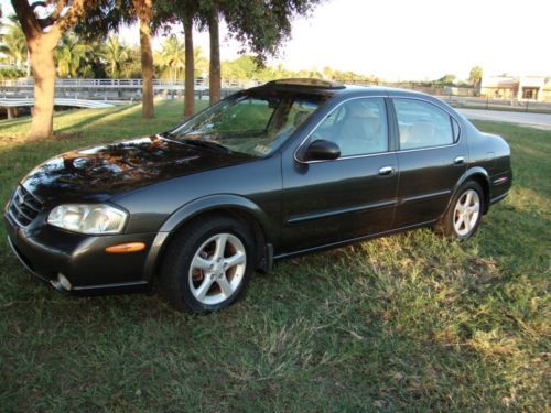 2000 nissan maxima gle sedan 4-door 3.0l