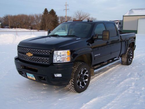 2013 chevrolet silverado 3500 hd ltz crew cab pickup 4-door 6.6l